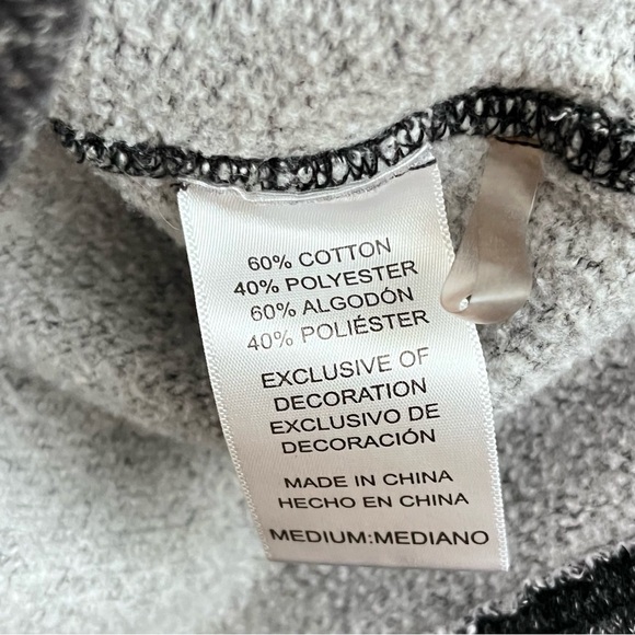 Tommy Bahama Men’s Marlin Grey Fleece Pullover Crewneck Sweater Size Medium - Picture 8 of 11